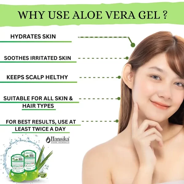 Hansika Aloe Vera Skin Gel 120gm - Image 2